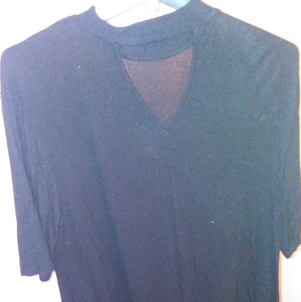 Mock neck top
